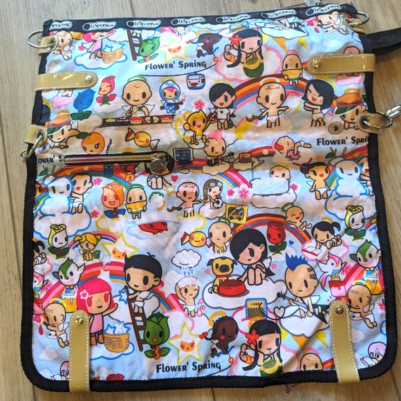 LeSportSac TokiDoki Foldover Ciao Ciao Bag in 'Paradiso' - Picture 2 of 8